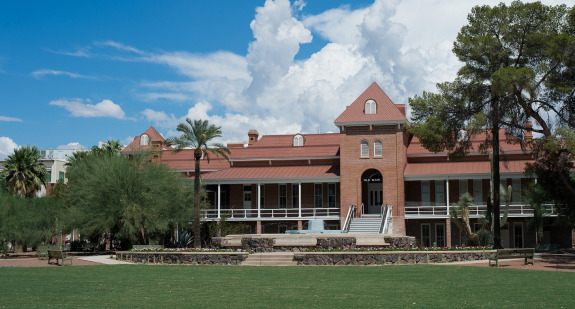 Photo of Old Main at the University of Arizona